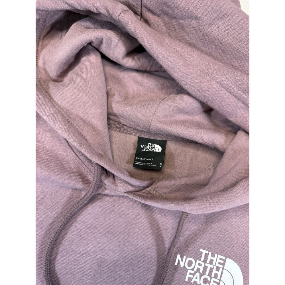 The North Face Men’s Pullover Hoodie Small Mauve Graphic Back Logo - Picture 6 of 8